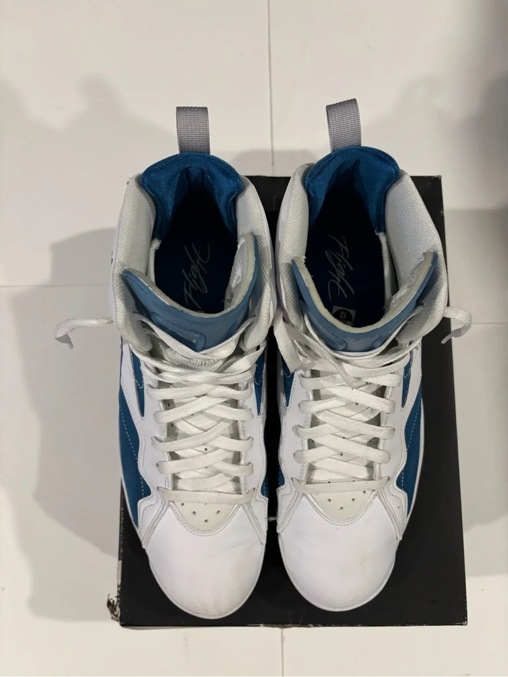 Mens Nike Air Jordan MVP Industrial Blue/ Size 13/ DZ4475-101 White Blue W/ Box